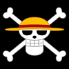 Bandera Piratas Sombrero de Paja (fake)