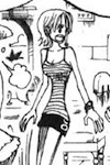 Nami sin tatuaje