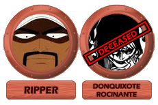 Ripper, Donquixote Rocinante (deceased)